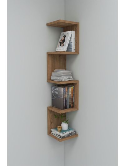 ZIGZAG BOOKSHELF-PINE