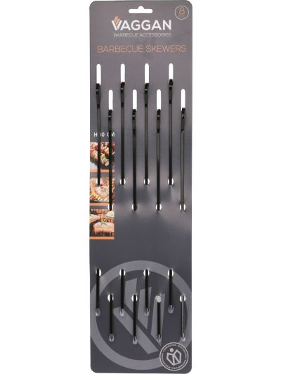 BBQ SKEWER NON STICK SET 8PCS