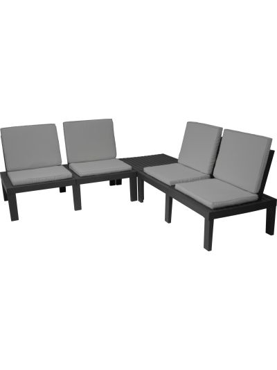 GARDEN SET MOLOK 5PCS GREY