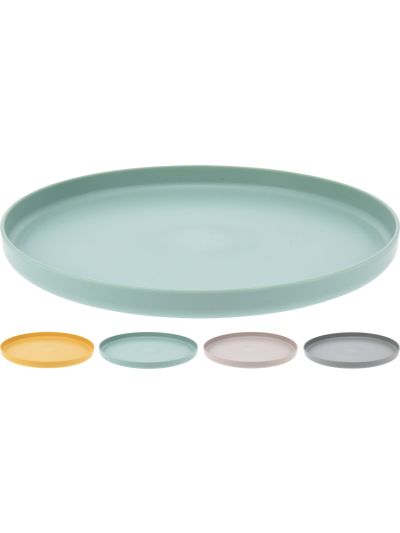 PLATE RECYCLED PP, 50 PERCENT GREEN