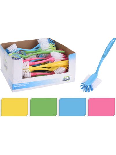 DISHWASH BRUSH 29CM BLUE