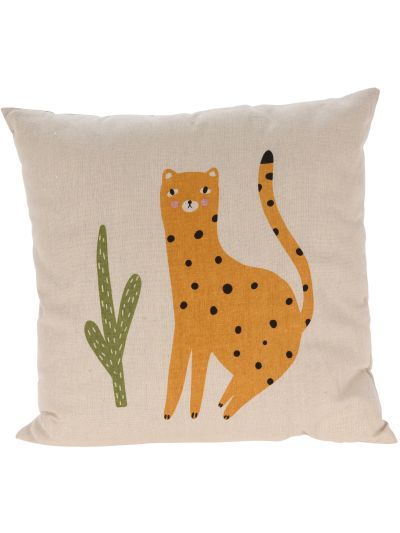 CUSHION 40X40CM SAFARI CHEETAH