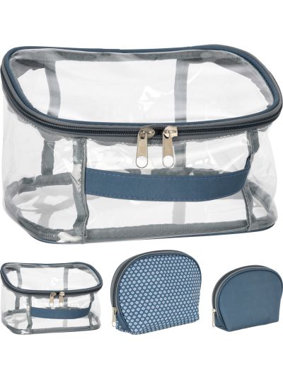 TOILETRY BAG SET 0F 3PCS