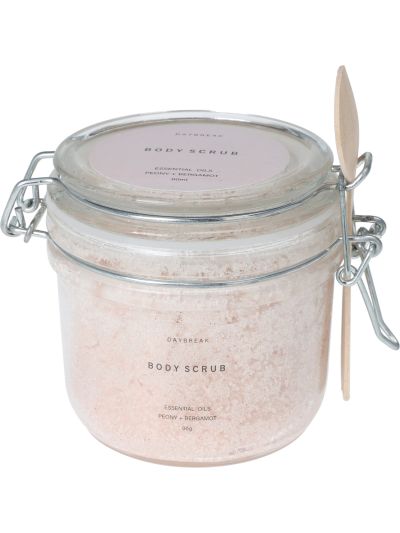 BODYSCRUB IN GLASS JAR PEONY & BERGAMOT