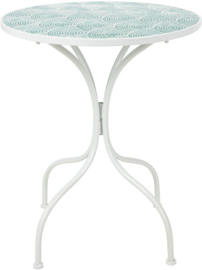 BISTRO TABLE DIA 60X72CM WHITE