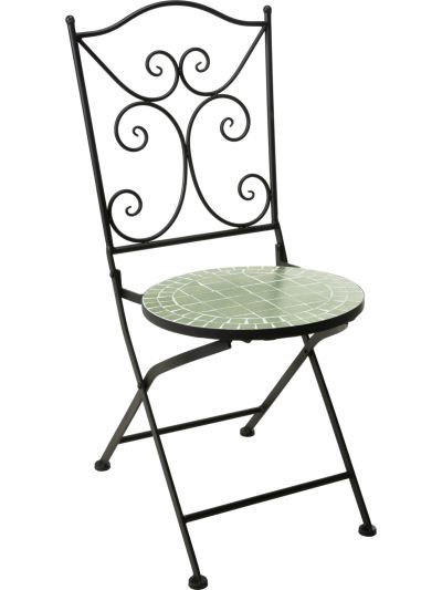 BISTRO CHAIR 38X38XH90CM GREEN