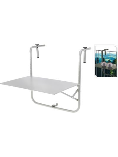 BALCONY TABLE MATT GREY CLR