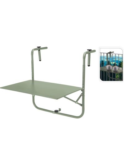 BALCONY TABLE MATT LIGHT GREEN