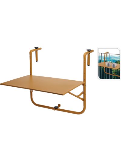 BALCONY TABLE MUSTARD YELLOW