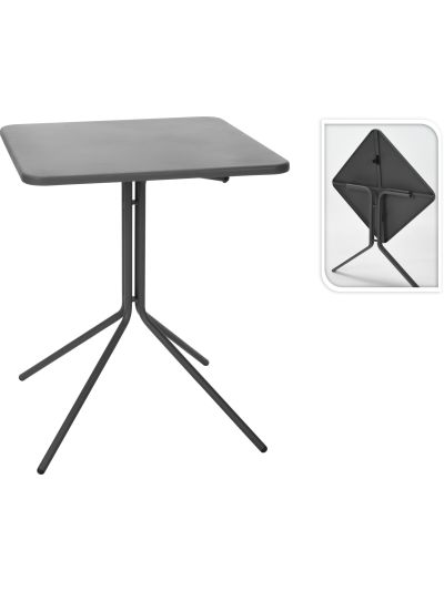 TABLE 58X58XH70CM DARK GREY