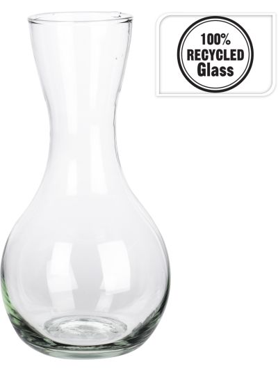DECANTER GLASS RECYCLED 1500ML