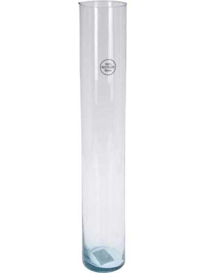 VASE RECYCLED GLASS 120XH700MM