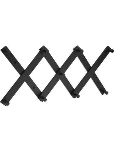 COAT RACK MDF BLACK 31X12X6CM - HZ1011400