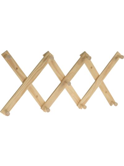 COAT RACK PINEWOOD NATUREL - HZ1011410