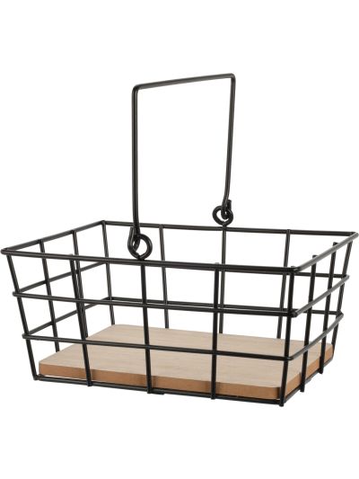 BASKET METAL WITH HANDLE - NB1310090