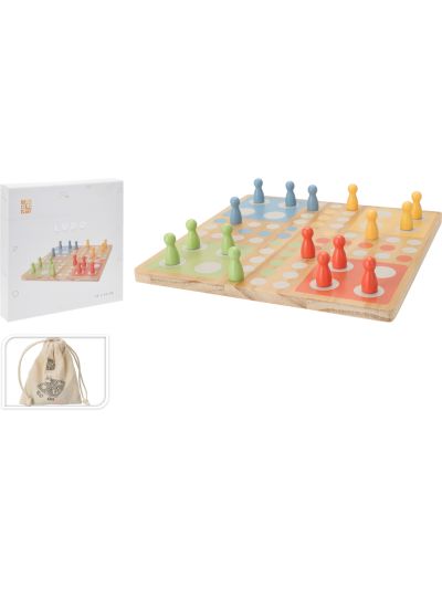 LUDO BOAD GAME, PINE     (F1)