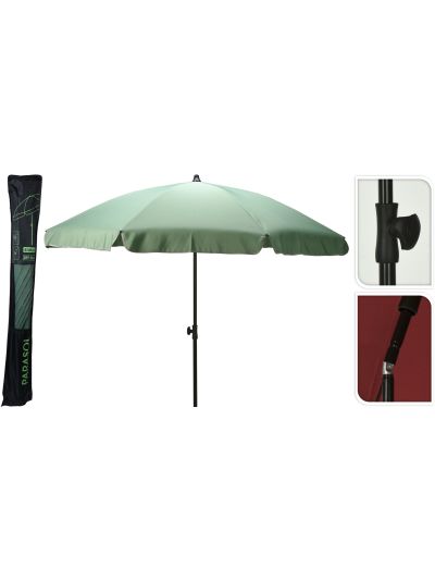 GARDEN UMBRELLA 200CM GREEN - X11000520