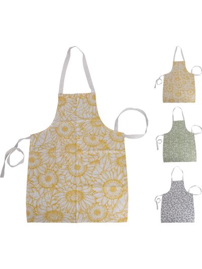 APRON COTTON 60X84CM YELLOW