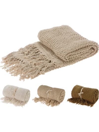 TABLECLOTH ROUND DIA150CM BEIGE