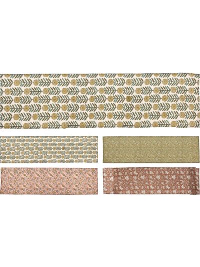 PLACEMAT FLOWERS 45X30CM PINK