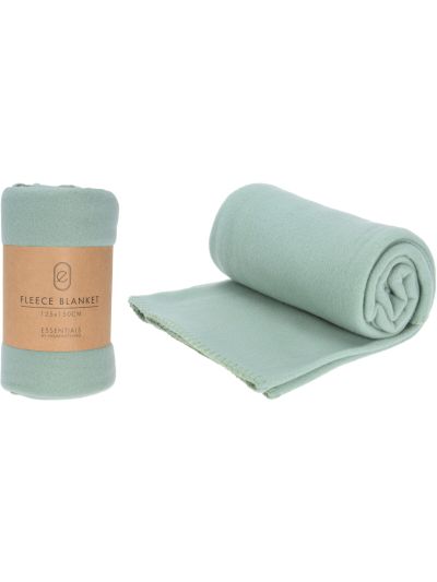 BLANKET FLEECE 125X150CM GREEN - HZ1011750