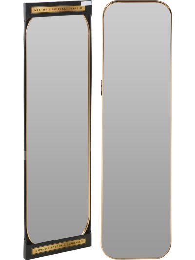 MIRROR GOLD 115X30X1.5CM - HZ1954780