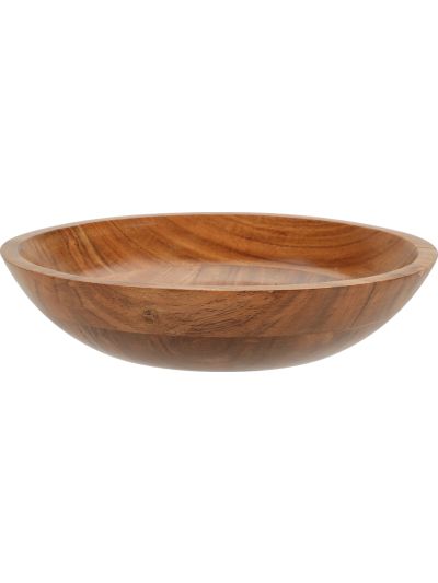 BOWL SET ACACIA WOOD 28X10X6CM