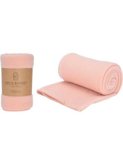 BLANKET FLEECE 125X150CM PINK - HZ1011760