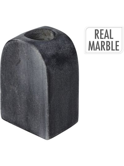 CANDLE HOLDER MARBLE 6X4X8,5CM