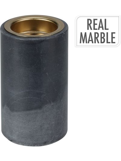 TEALIGHT HOLDER MARBLE 6X10CM
