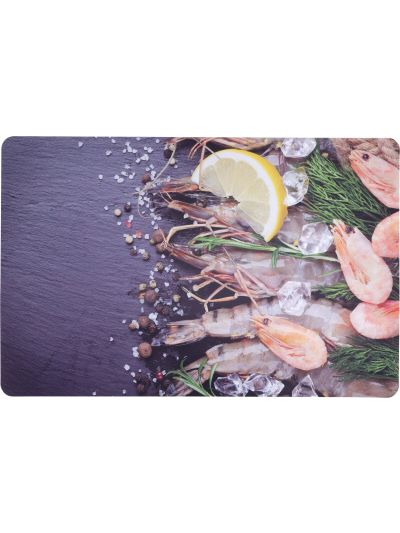 PLACEMAT PP 435X285MM PRAWNS