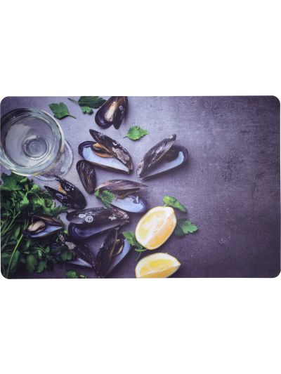 PLACEMAT PP 435X285MM SHELLS