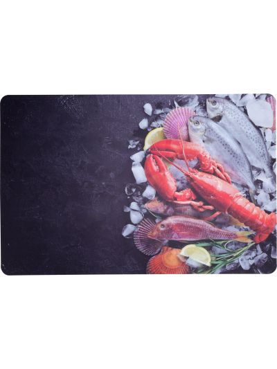 PLACEMAT PP 435X285MM CRAB & FISH
