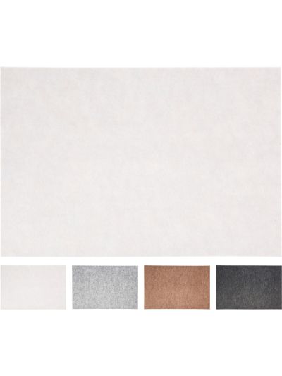 PLACEMAT RECYCLED FELT 45X30CM BROWN