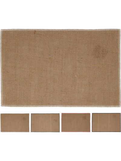 PLACEMAT JUTE 45X30CM PINK