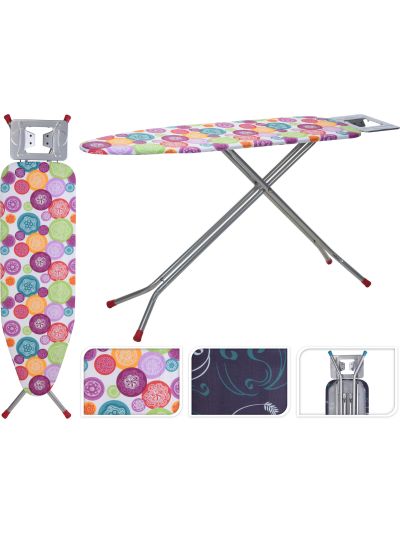 IRONING BOARD 38X120X91CM FLOWER