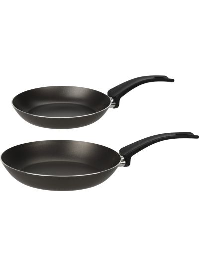 FRYING PAN SET 2PCS ALUMINIUM