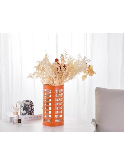 FLOWER VASE PSS-1078-2-OR 13*13*25