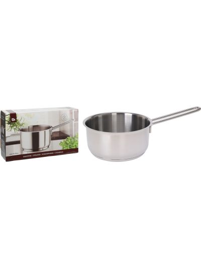 SAUCE PAN WITH LID STAINLESS S