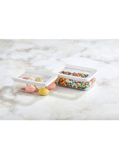Rectangle Storage Container, 2x600 mL (VP-104 )