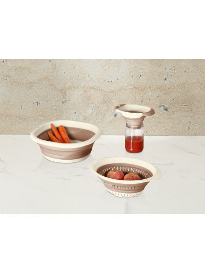 BEACH ACORDEON KITCHEN SET, 3 PIECES (VP-156 )
