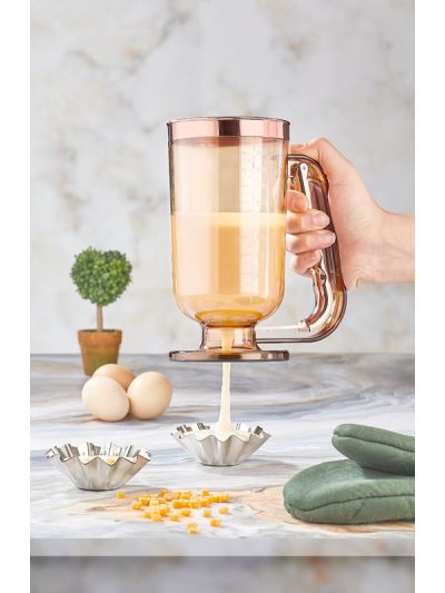 Cake Batter Dispenser, Transparent-Copper (VP-190 )
