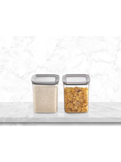 Square Storage Container "Sude", 2X1500 mL (VP-252 )