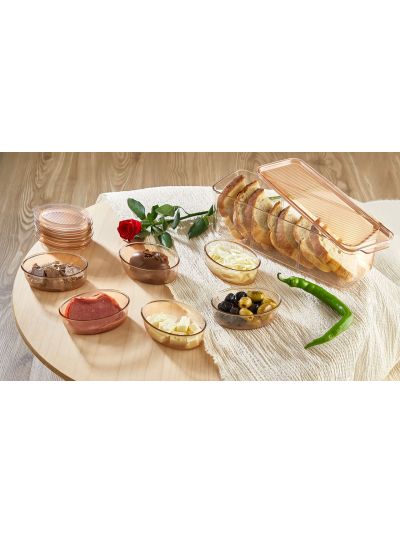 Breakfast Container 7-piece with Organizer Bin (VP-258 )