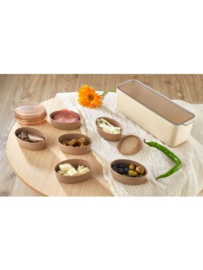 Breakfast Container 7-piece with Organizer Bin (VP-259 )