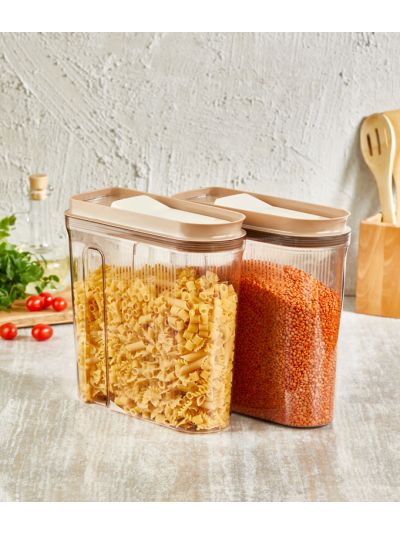 Storage Container, Transparent-Copper 4 L (VP-299 )