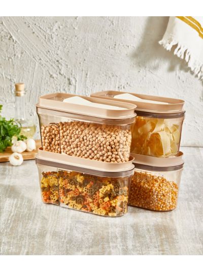 Storage Container, Transparent-Copper 2 L (VP-303 )