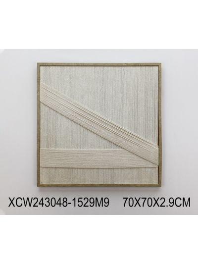 Orchid B Framed Canvas with 3D Objects 45X60X3CM (XCC241853T)