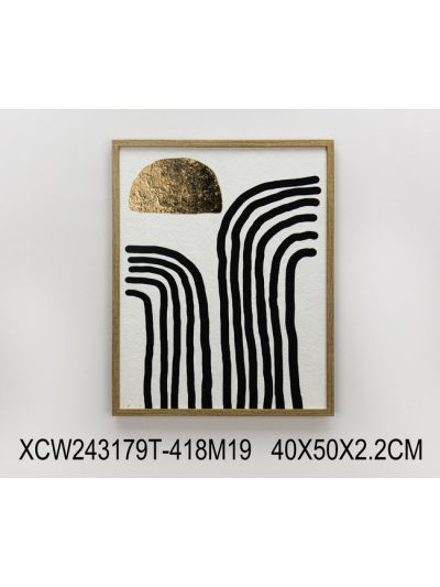 Blossom A Framed Canvas with 3D Objects 45X60X3CM (XCC242492T)