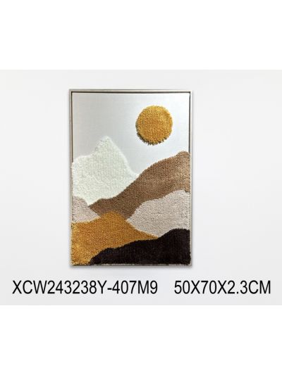 Blossom B Framed Canvas with 3D Objects 45X60X3CM (XCC242493T)